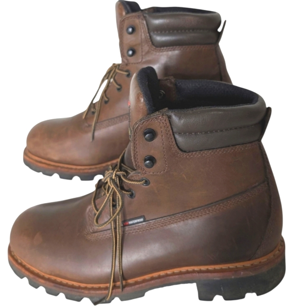 Red Wing Boots 1203 Thinsulate Waterproof Brown Steel Toe. Size 9.5